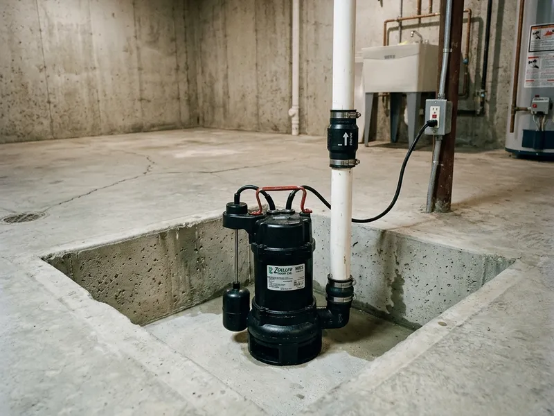 Sump Pump Installation Plumber in Draper, UT